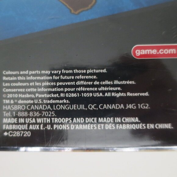 2010 Hasbro RISK Board Game of Global Domination New Sealed - Picture 6 of 7